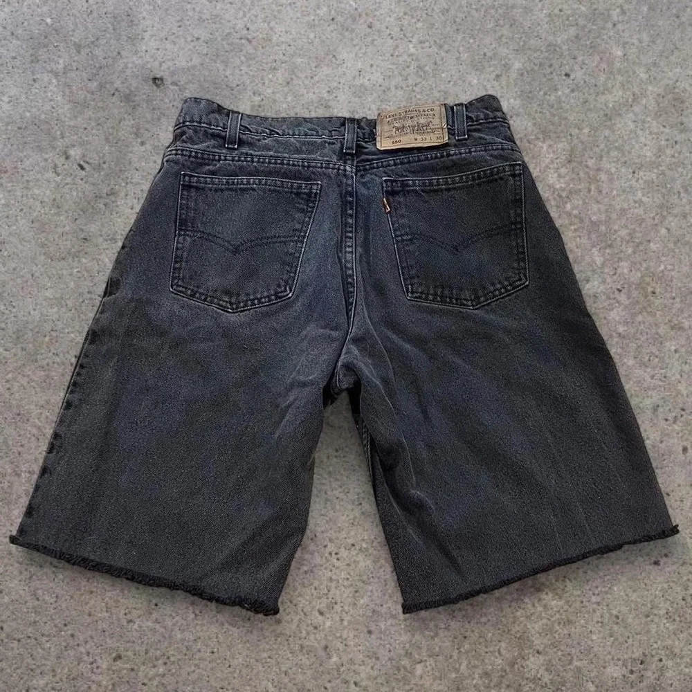Vintage Levi's 550 Orange Tab Jorts - April 1993 Made in USA 33x30